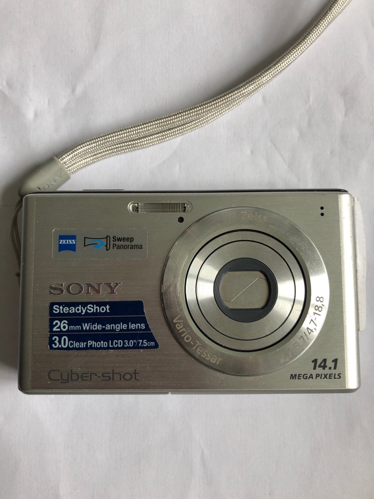 Sony Cyber-shot DSC-W550 Compact Camera 14.1MP 4x Zoom, Ophalen of Verzenden, Gebruikt, Sony, 4 t/m 7 keer