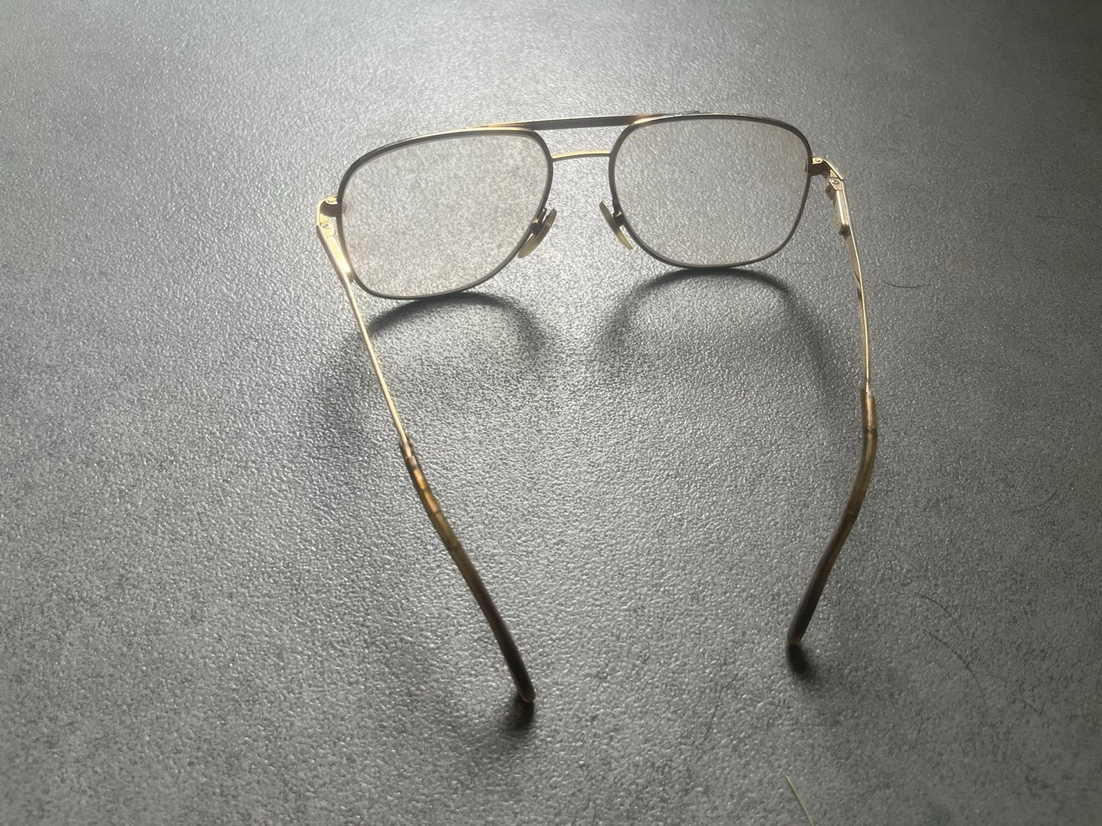 Oude Vintage Rodenstock Gouden Armatuur Bril, Overige merken, Gebruikt, -, Ophalen of Verzenden
