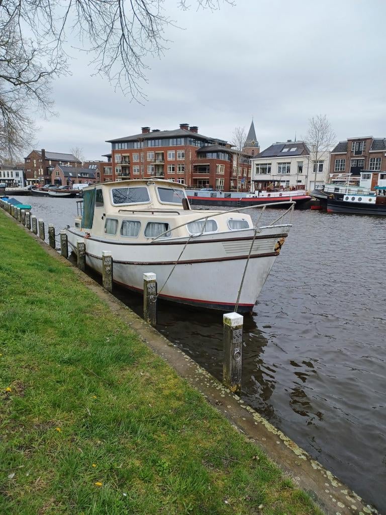 Boot - opknapper, Watersport en Boten, Motorboten en Motorjachten, Ophalen, Gebruikt, Staal, Diesel
