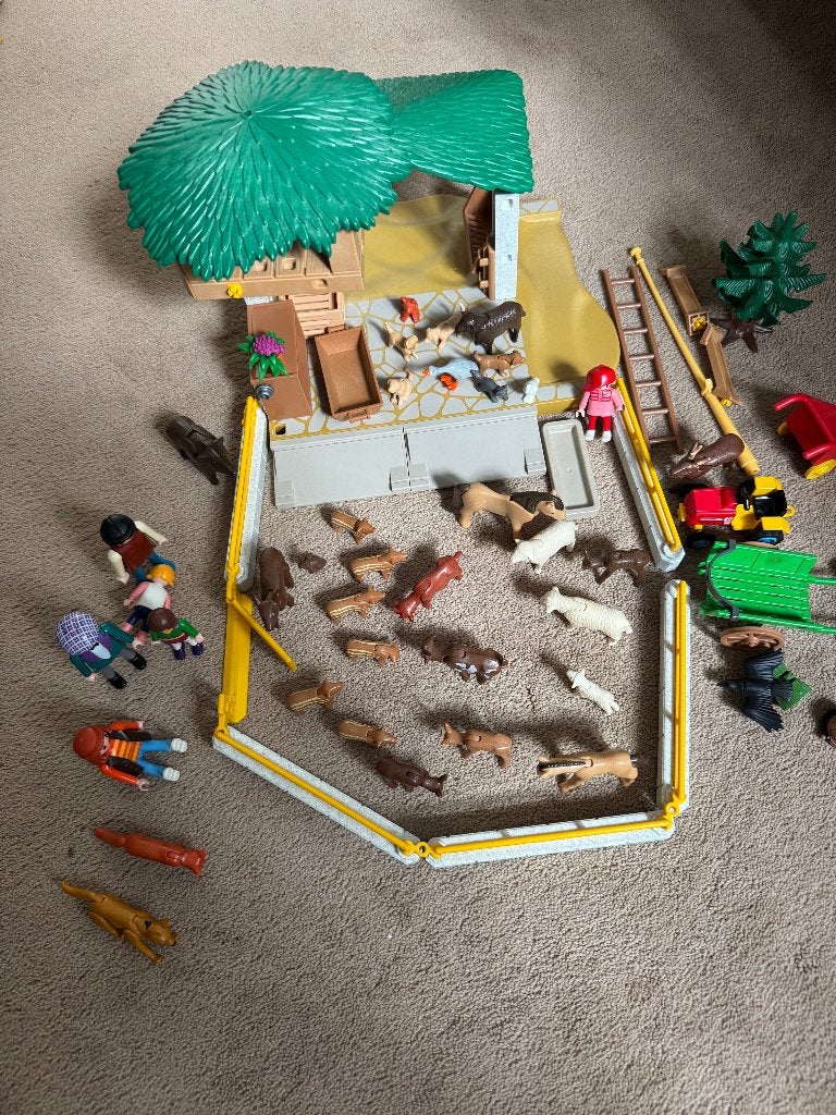 Playmobil 3243 Kinderboerderij, Gebruikt, Gebouw, Country, Complete set