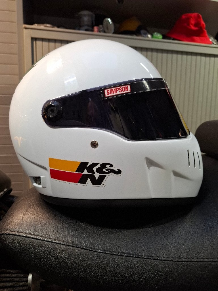 Bandit helm maat S handgeschilderd, Motoren, Overige merken, Ophalen of Verzenden, Integraalhelm, S