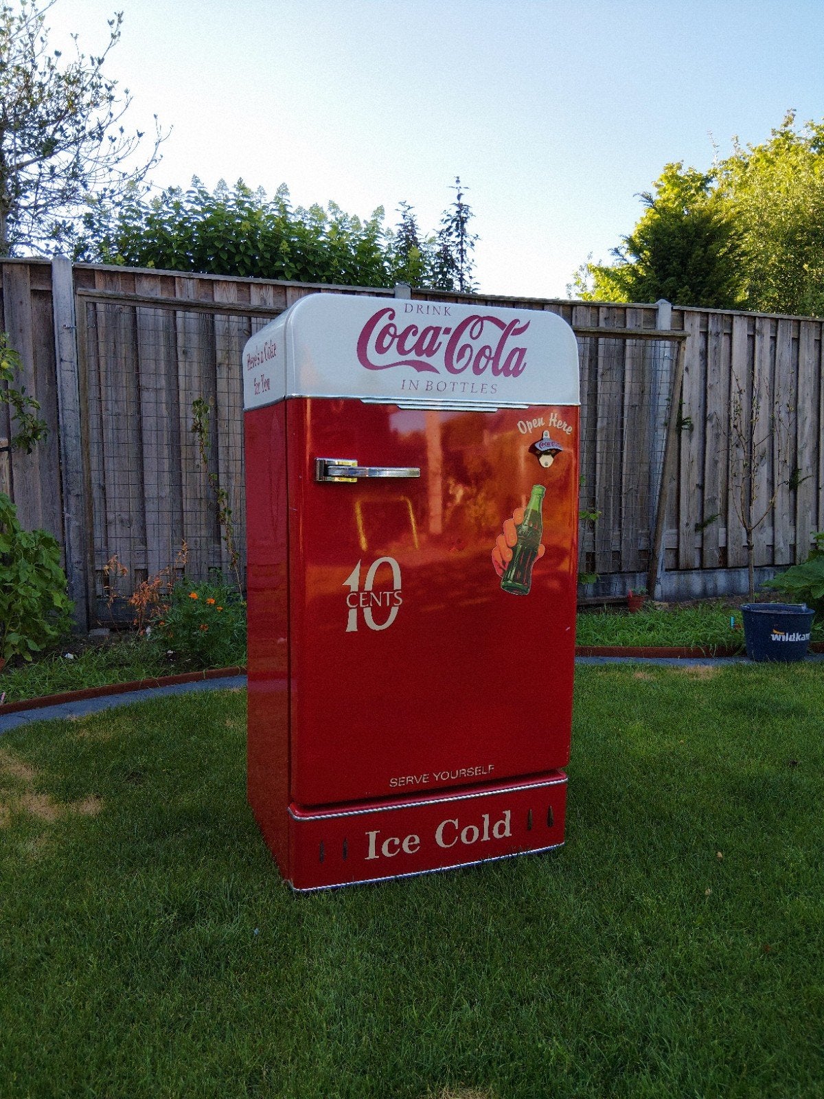 Unieke Coca-Cola Koelkast - Lichte gebruikerssporen, Ophalen