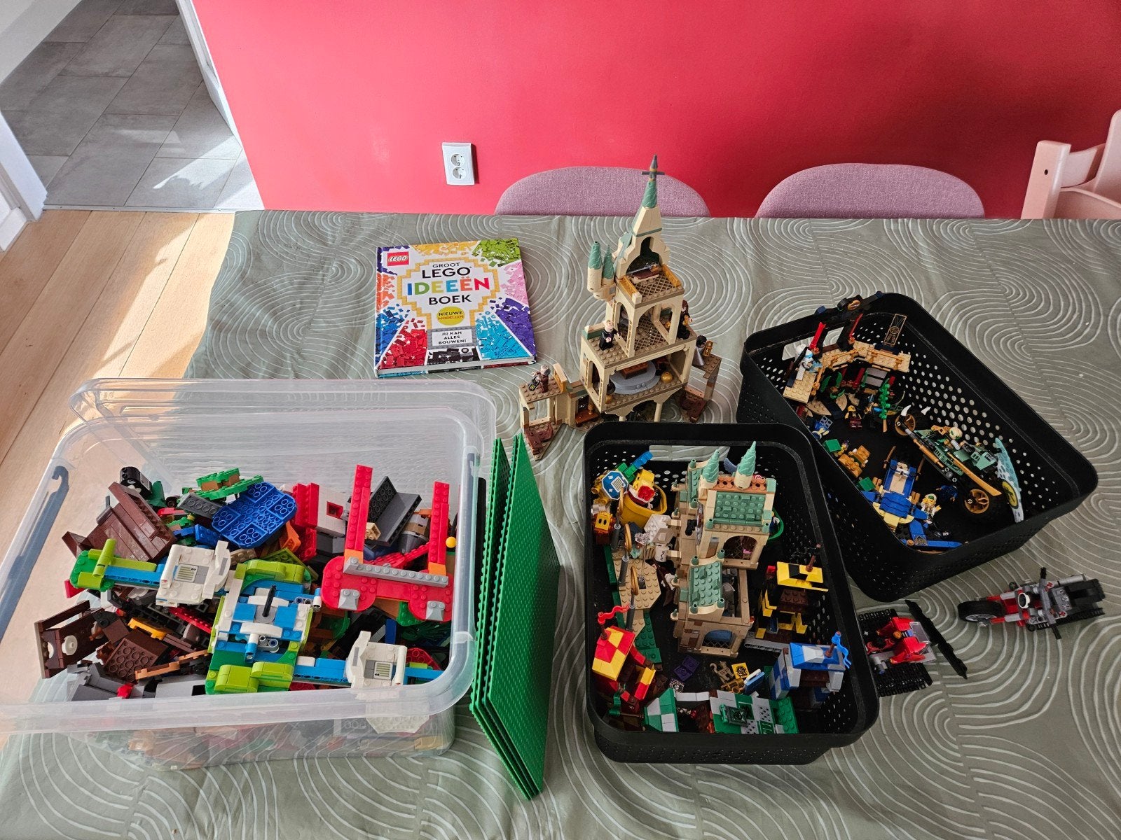 Grote set lego, o.a. Harry Potter, Ninjago en Super Mario, Ophalen, Lego, Harry Potter, Zo goed als nieuw