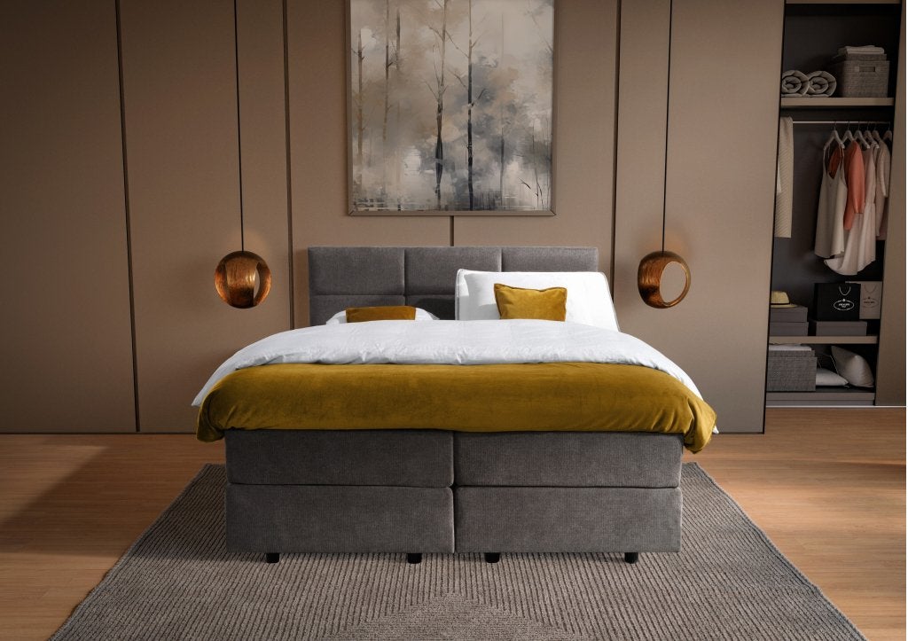 NXT 3000 elektrische 2-persoons boxspring - 5 kleuren, Niet ingevuld, Niet ingevuld, Niet ingevuld