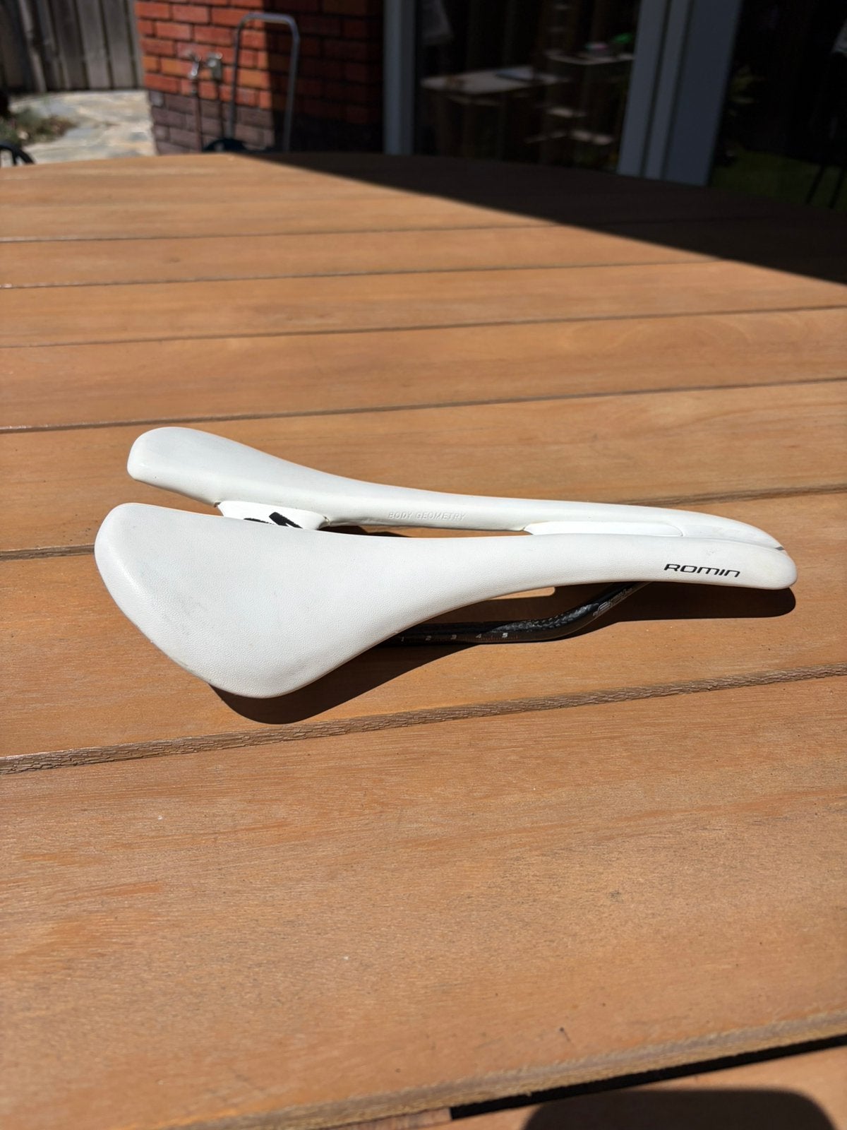 Specialized Romin carbon 143mm zadel, Ophalen of Verzenden, Zo goed als nieuw, Zadel, Carbon