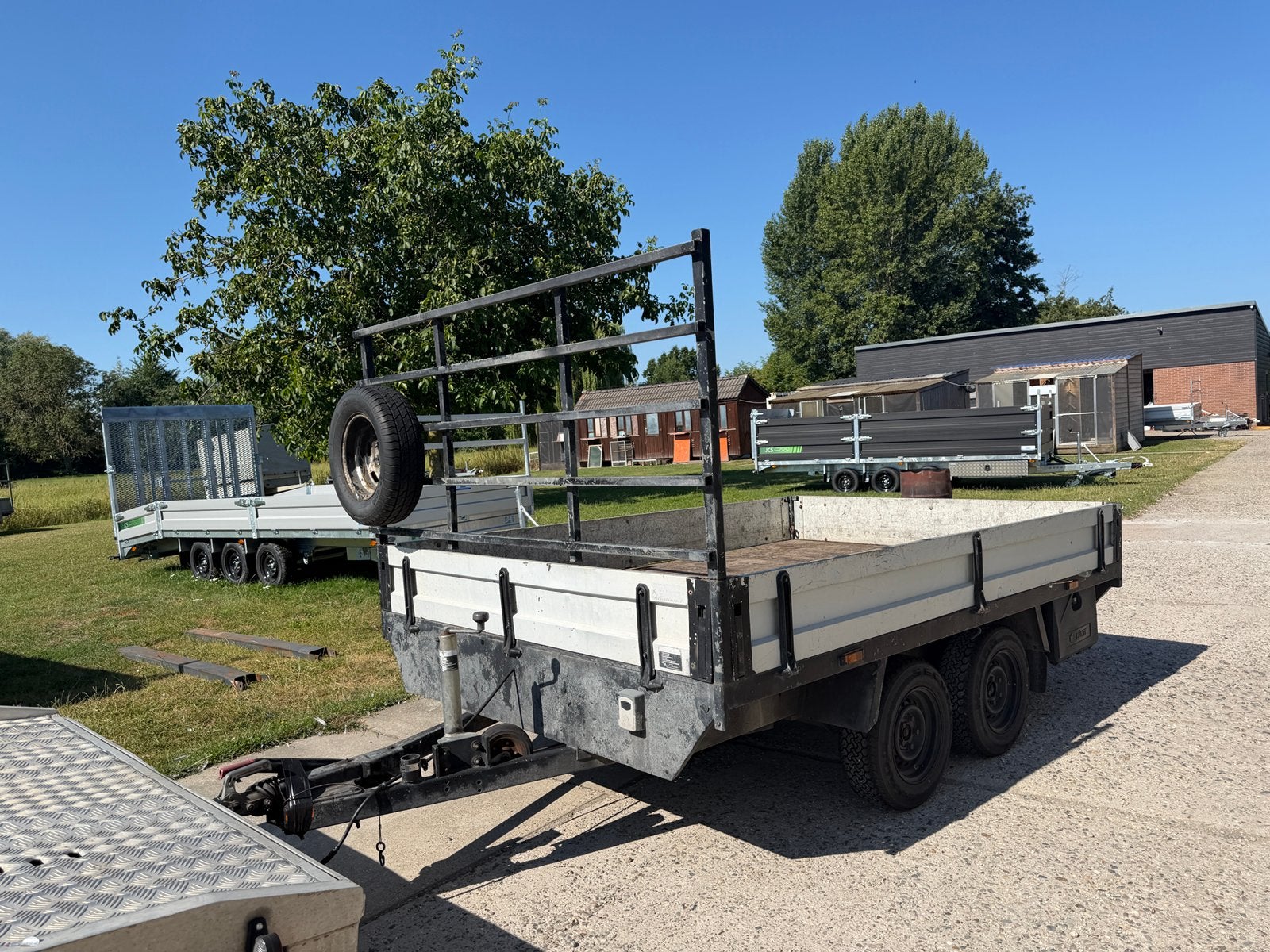 Plateau annsems 2000kg 300x200, Ophalen, Gebruikt