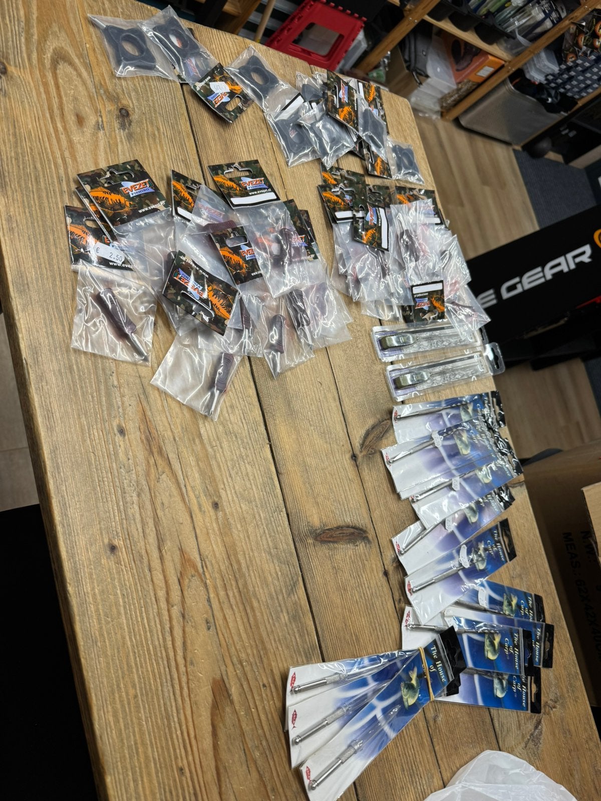 54 verpakkingen karper tools, Watersport en Boten, Ophalen of Verzenden, Nieuw, Overige typen
