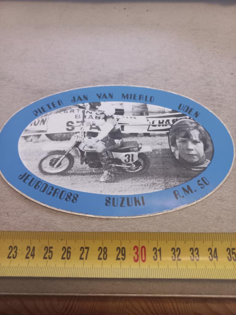 Pieter j van Mierlo uden suzuki rm 50, Ophalen of Verzenden