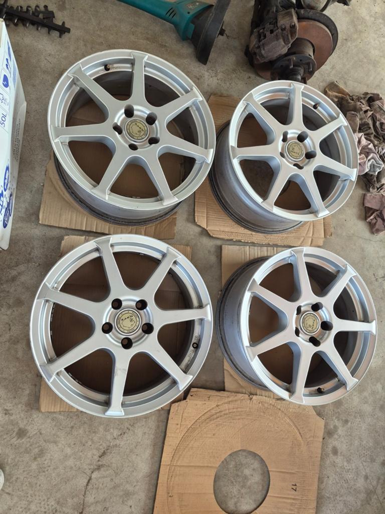 Set Dotz Racing Velgen 7Jx17h2 5x110 ET40 Naaf 56,6, Auto diversen, Wieldoppen, Ophalen, Gebruikt