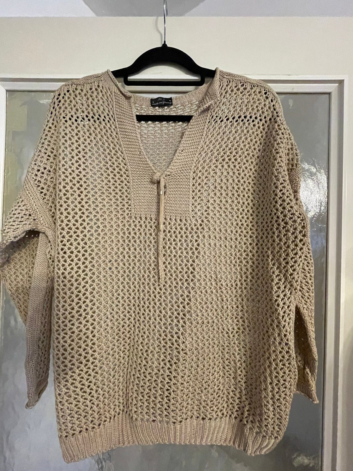 Tuniek, Ophalen of Verzenden, Gedragen, Maat 42/44 (L), Beige