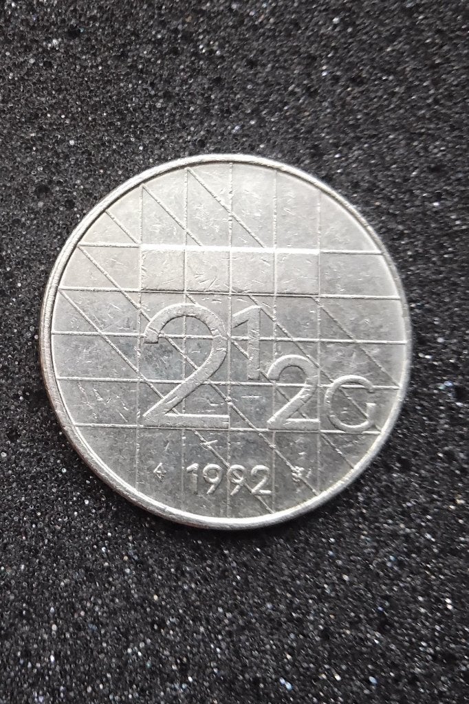 Rijksdaalder 1992 - Koningin Beatrix, Postzegels en Munten, Munten | Nederland, Ophalen of Verzenden, Koningin Beatrix, 2½ gulden