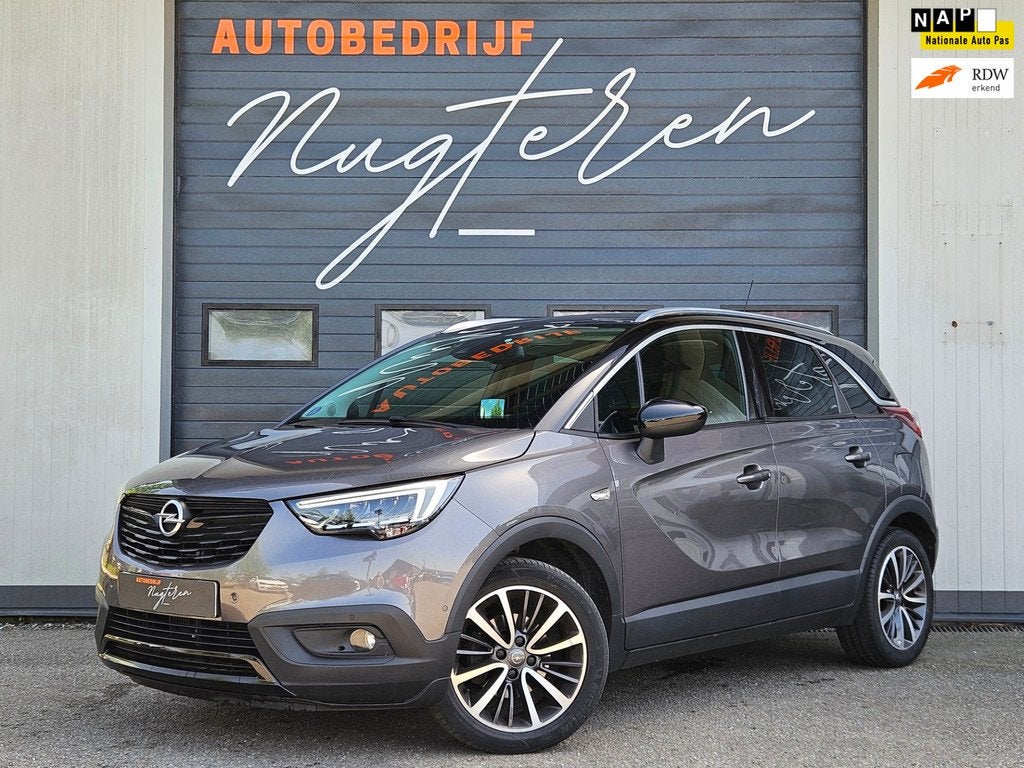 Opel Crossland X 1.2 Turbo Ultimate|1e Eigenaars|Pano|Adapti, Gebruikt, 1199 cc, Origineel Nederlands, Bedrijf