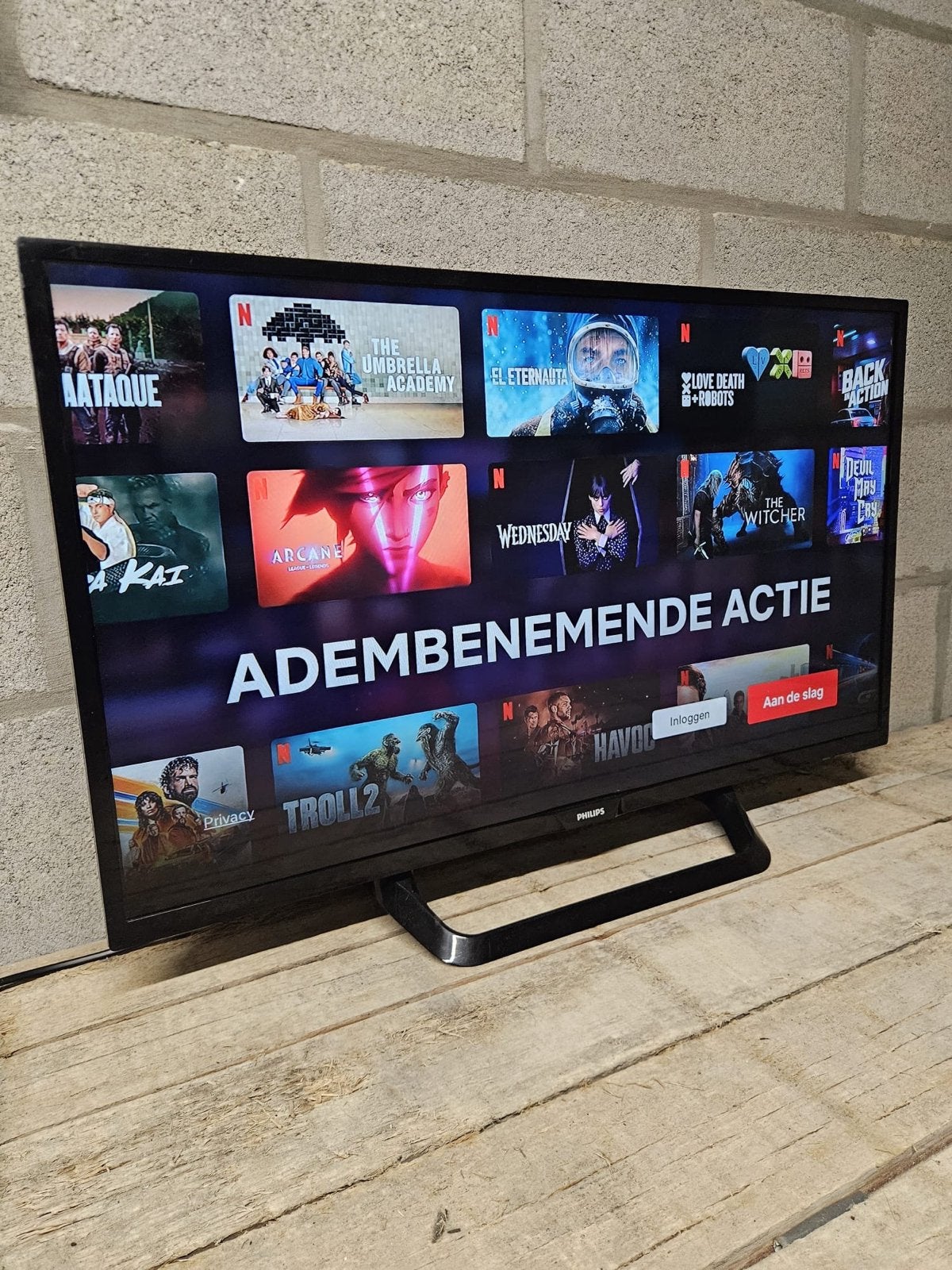 Philips 32PFS6402/12 32 inch Full HD Smart TV Ambilight, Ophalen of Verzenden, Gebruikt