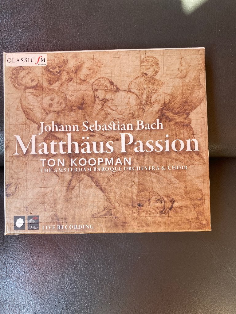 Bach: Matthäus Passion - Ton Koopman (Live Recording), Bonusmateriaal, Boxset, Ophalen of Verzenden, Zo goed als nieuw