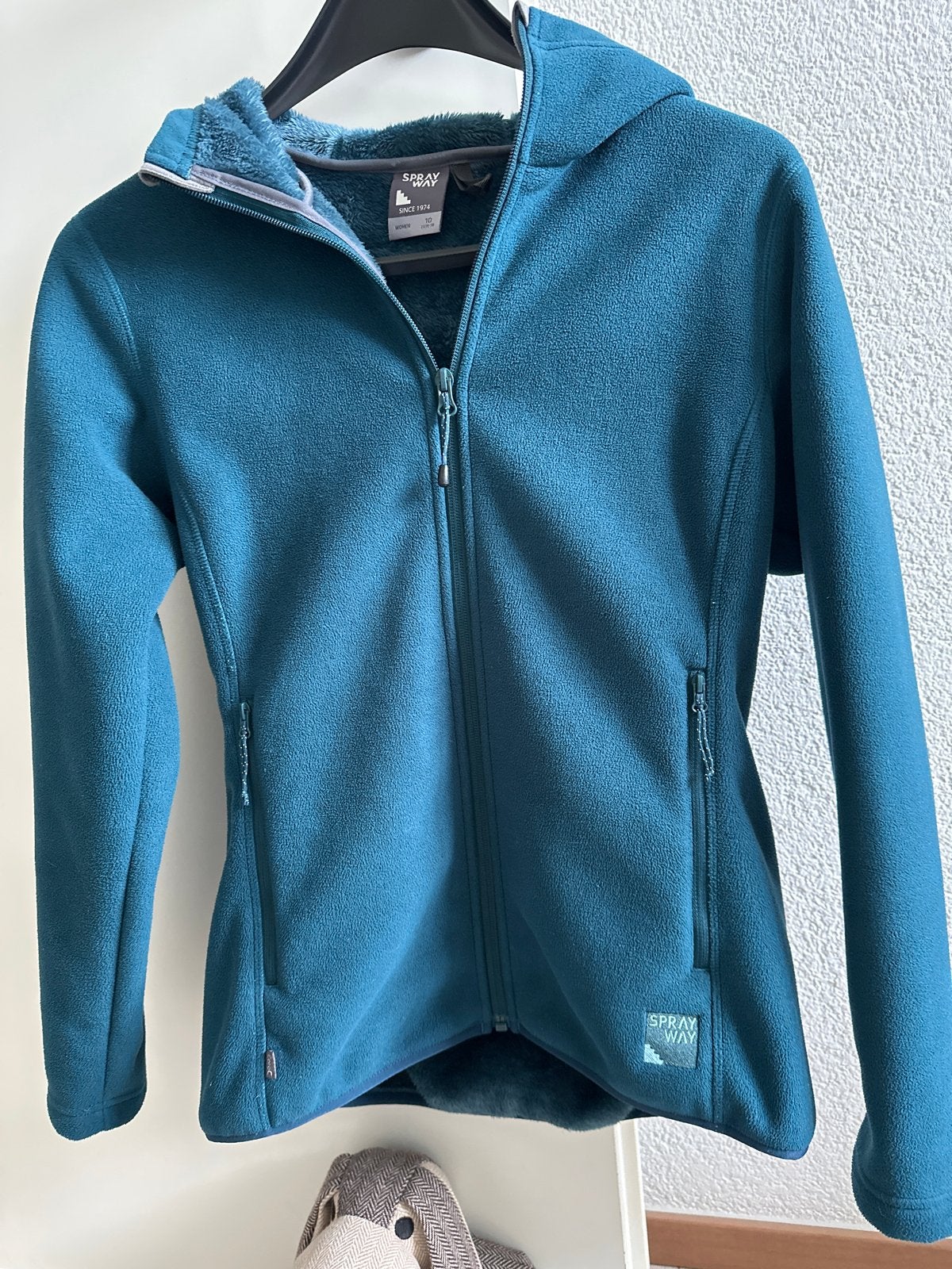 Sprayway Fleece Jas Dames - Maat 36/38 (S/M), Ophalen, Zo goed als nieuw, Maat 36 (S), Blauw