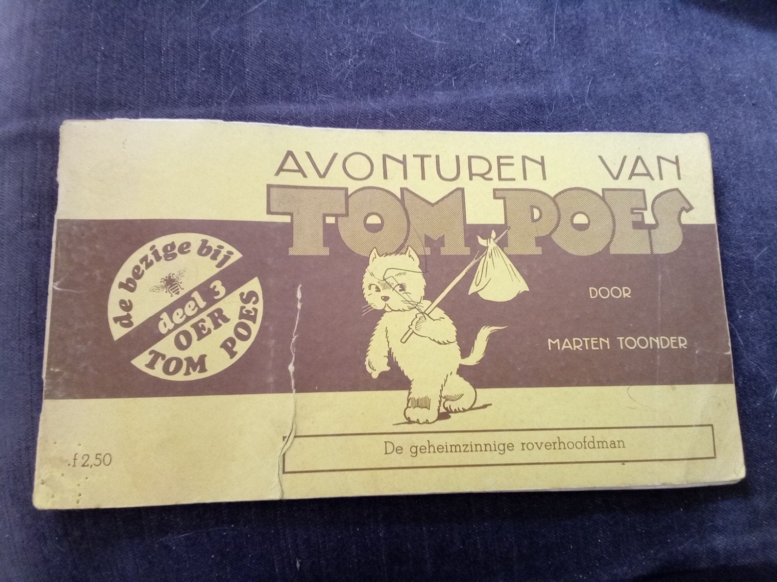 Avonturen van Tom Poes - De geheimzinnige roverhoofdman, Boeken, Stripboeken, Eén stripboek, Ophalen of Verzenden, Gelezen