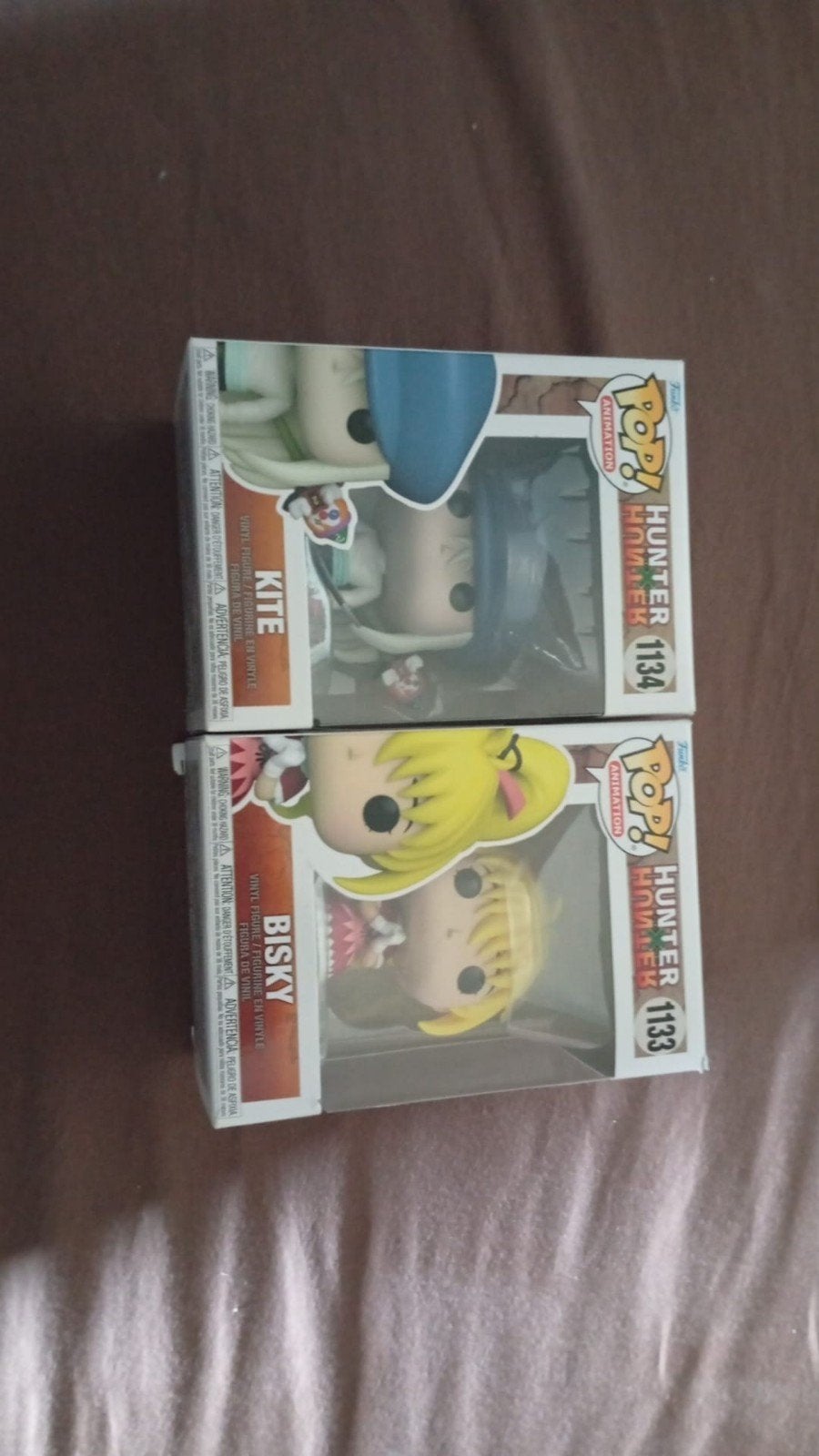Funko Pop! Hunter x Hunter: Kite (1134) & Bisky (1133), Ophalen of Verzenden, Nieuw