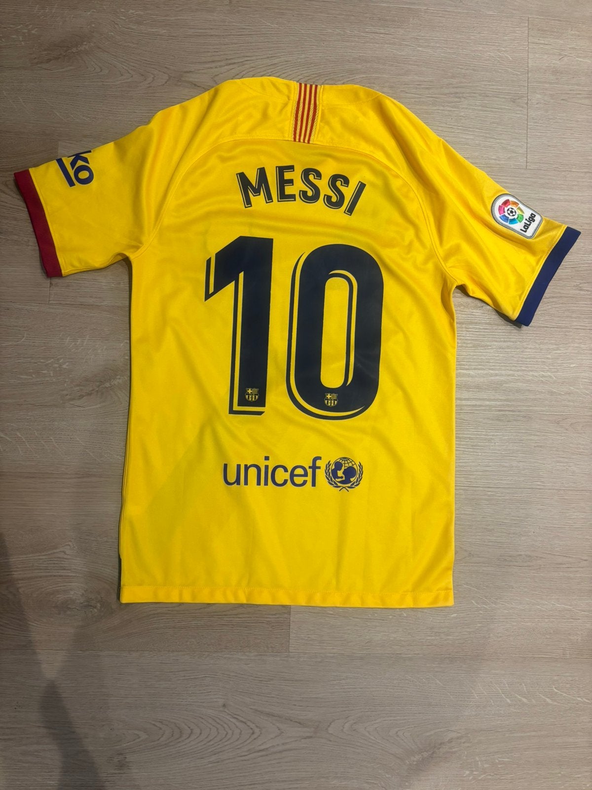 Messi shirt fc barcelona, Shirt, ., Ophalen of Verzenden, Zo goed als nieuw