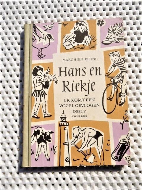 4schoolboekjes Hans en Riekje 1 en V , Pim en Mien 2,Ot enSi, Boeken, Verzenden, Zo goed als nieuw, Nederlands, Ligthart wolters