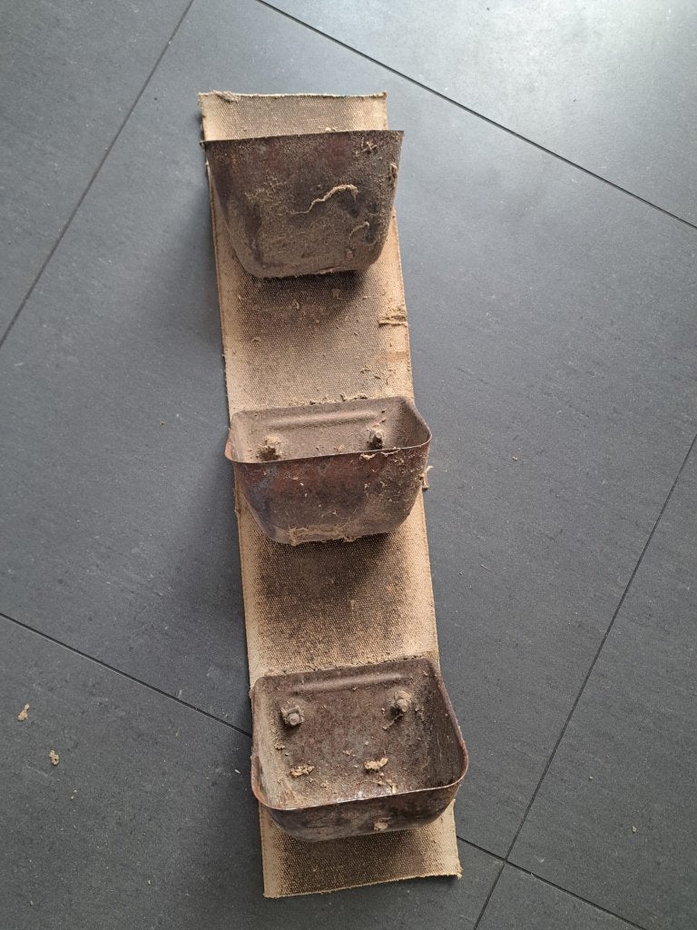Unieke originele creatieve plantenbakjes, roest stof vintage, Ophalen, Overige materialen, Gebruikt, Minder dan 30 cm