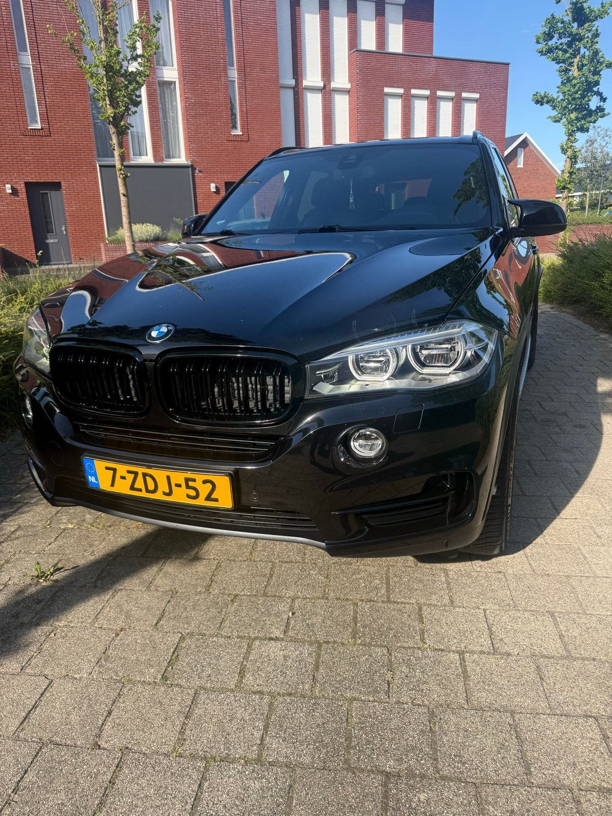 BMW X5 Xdrive 35I Aut8 / 7 persoons/ pano, Auto's, BMW, 2005 kg, 7 stoelen, Zwart, Leder