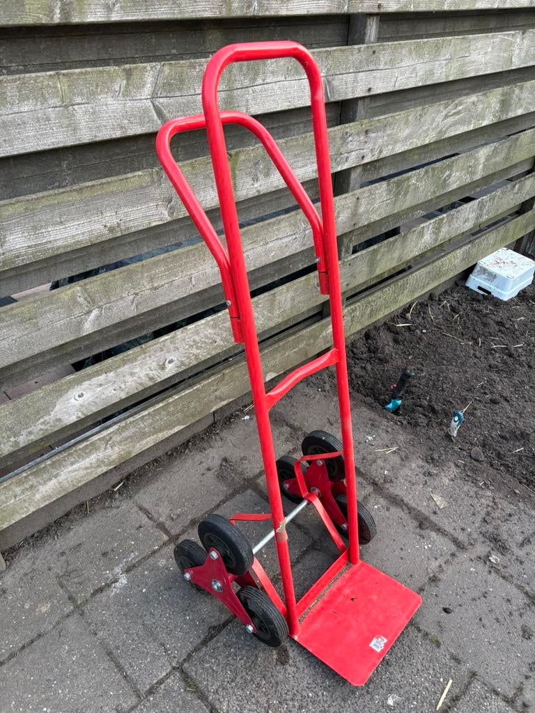 Transport wagen, Doe-het-zelf en Verbouw, Transportwagens, 100 liter of meer, Ophalen, Zo goed als nieuw, Transportkar