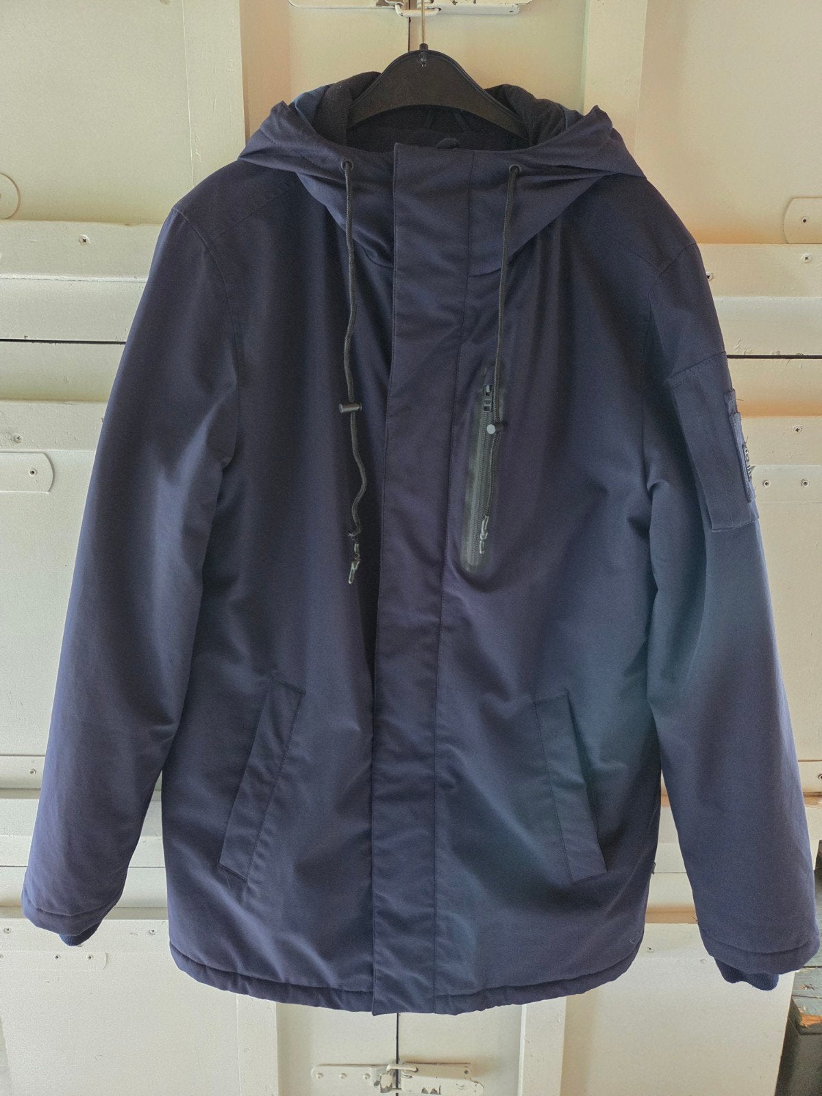 America Today donkerblauwe parka maat M / L, Ophalen of Verzenden, Zo goed als nieuw, America Today, Maat 48/50 (M)