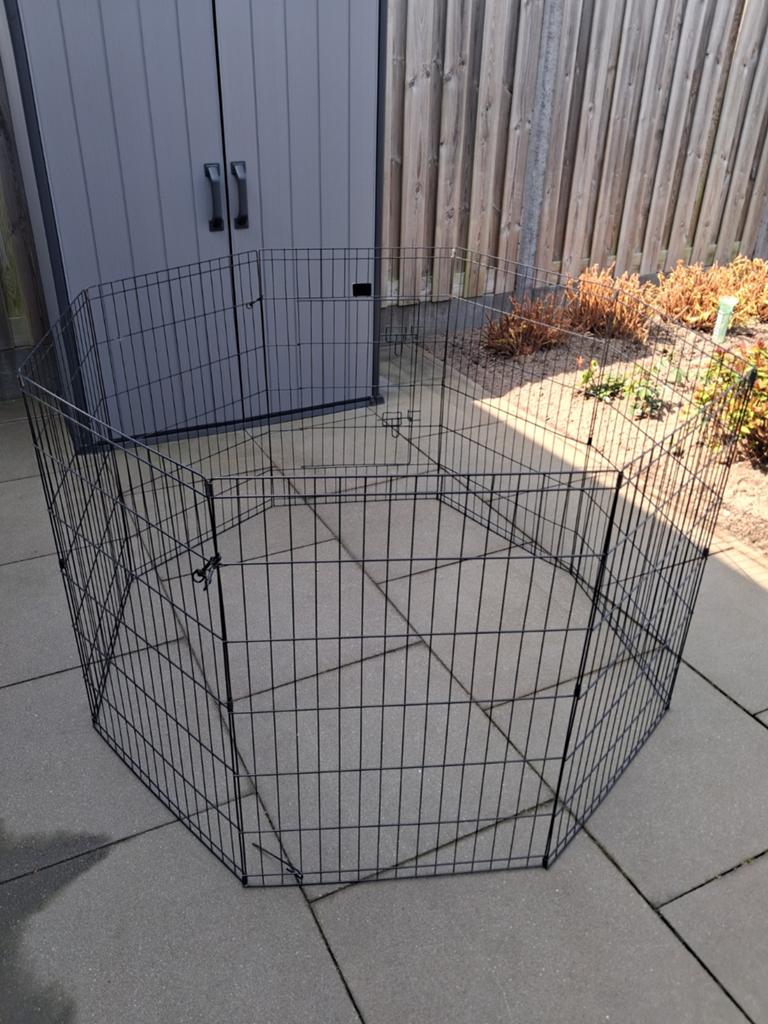 Konijnenren / puppyren., Dieren en Toebehoren, Ophalen, 110 cm of meer, 65 tot 100 cm