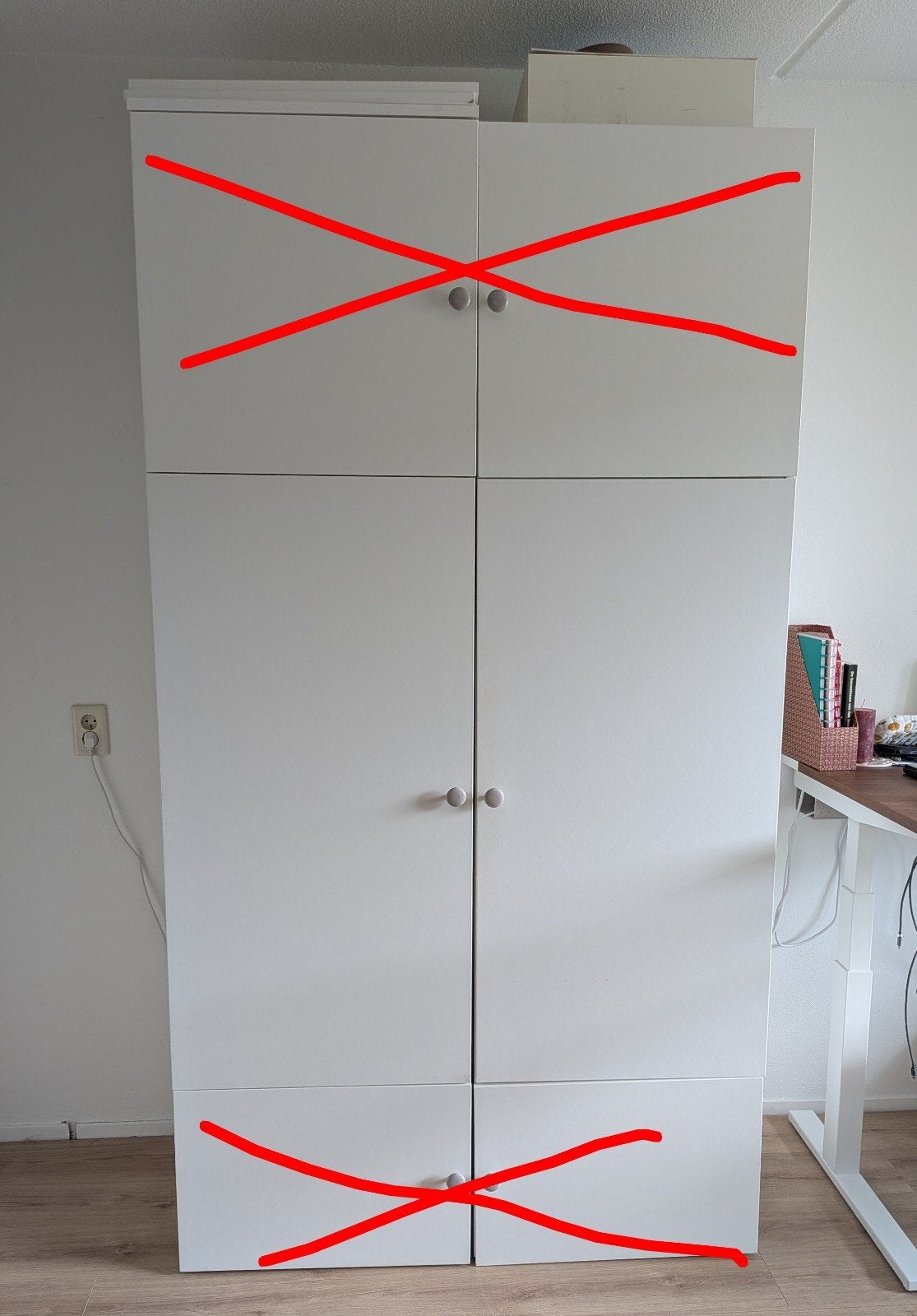 IKEA PLATSA kast modules, Ophalen, Gebruikt, 100 tot 150 cm, 100 tot 150 cm