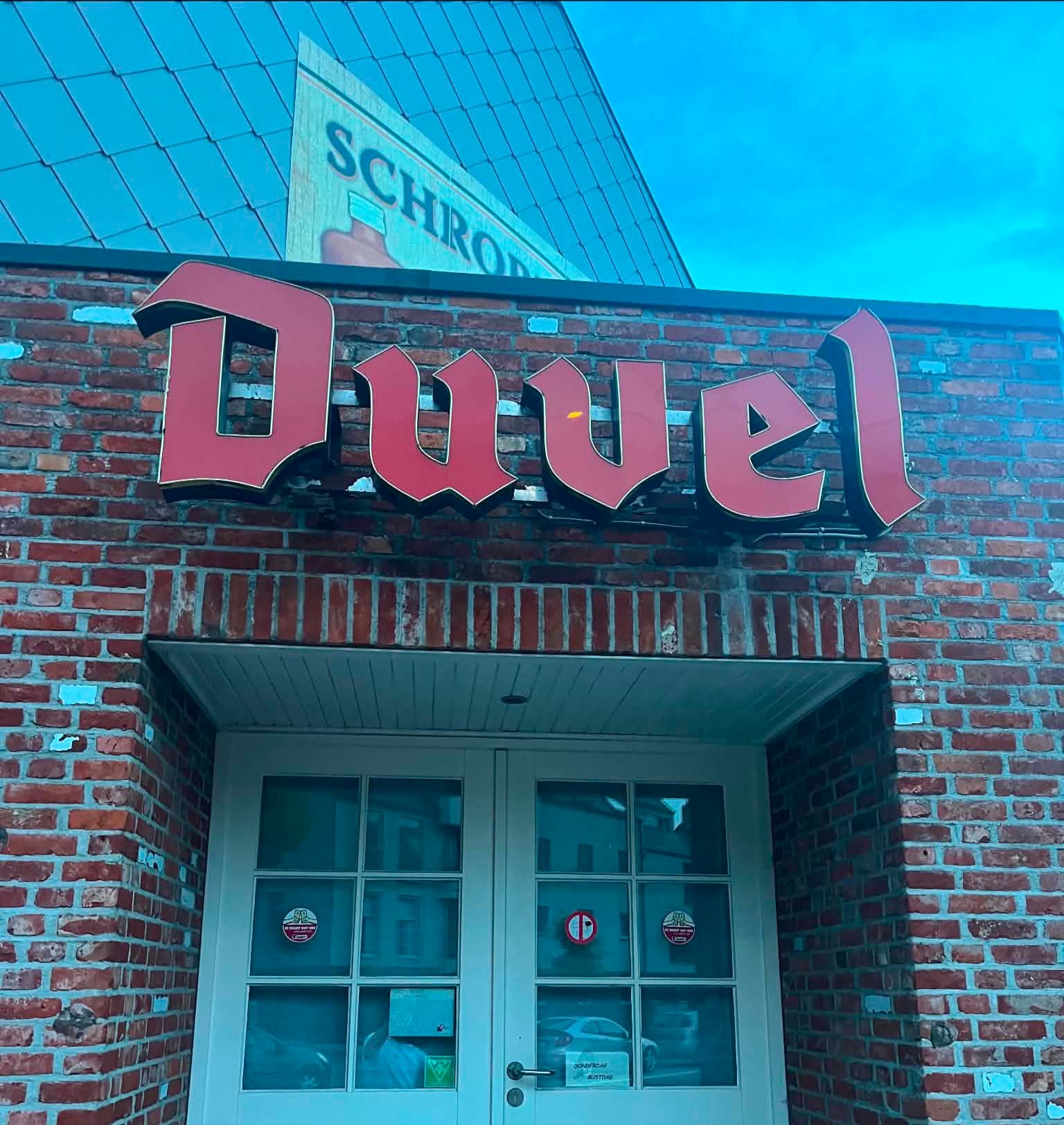 DUVEL Reclamebord, Verzamelen, Biermerken, Ophalen of Verzenden, Zo goed als nieuw, Reclamebord, Plaat of Schild, Duvel