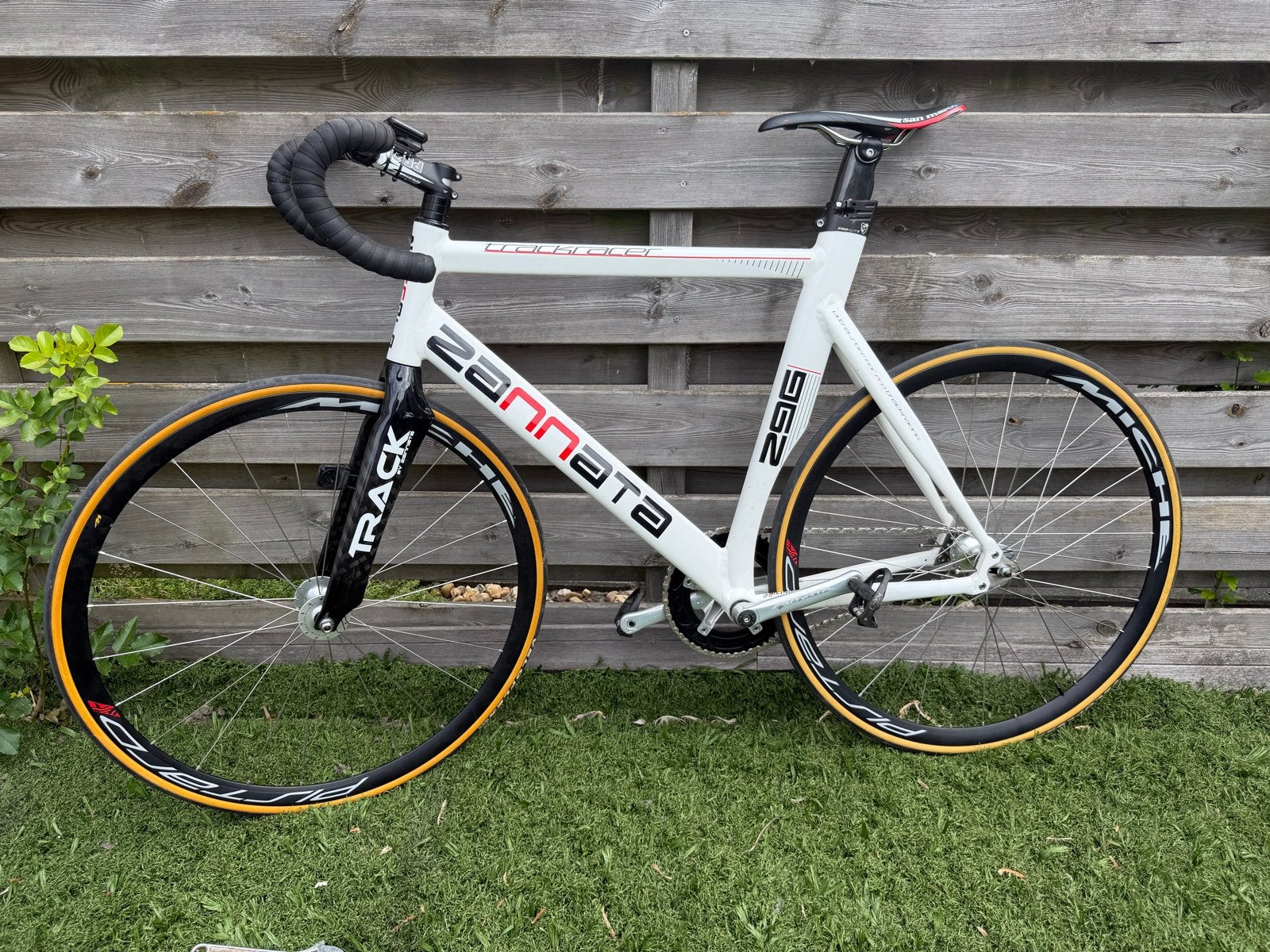 Zanata Trackracer baanfiets / fixed gear – maat 60 cm, Heren, Aluminium, Zo goed als nieuw, 53 tot 57 cm