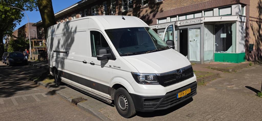 MAN TGE GB 2.0 TDI 140pk LWO H3 3.140 FWD 2018, Auto's, Bestelauto's, Euro 6, 4 cilinders, MAN, Geïmporteerd