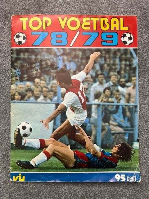 Vanderhout Top Voetbal 78/79 album compleet en onbeschreven, Ophalen of Verzenden, Zo goed als nieuw, Ajax, Boek of Tijdschrift