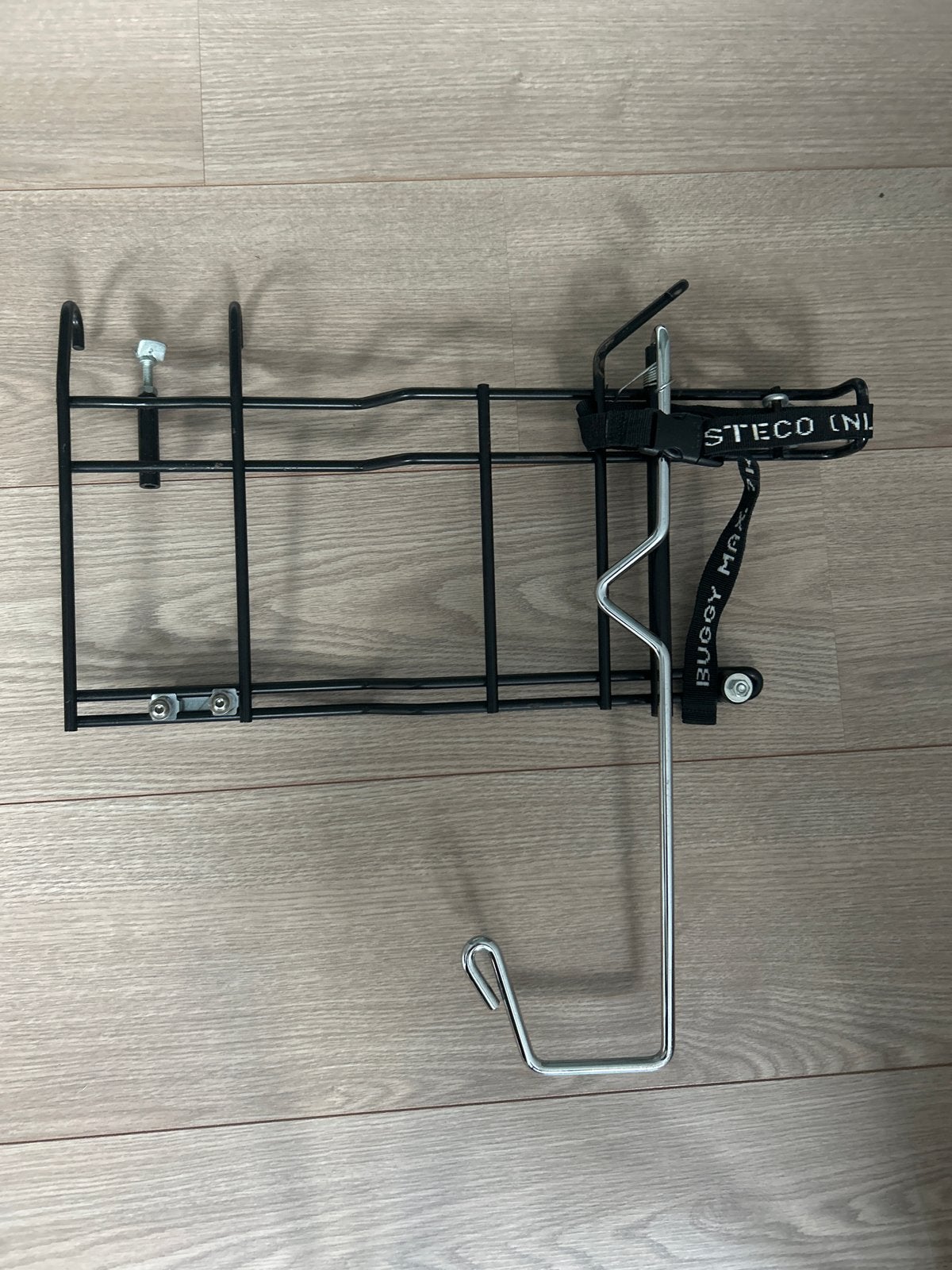 Steco buggy drager voor op fiets (max 7 kg), Ophalen, Gebruikt