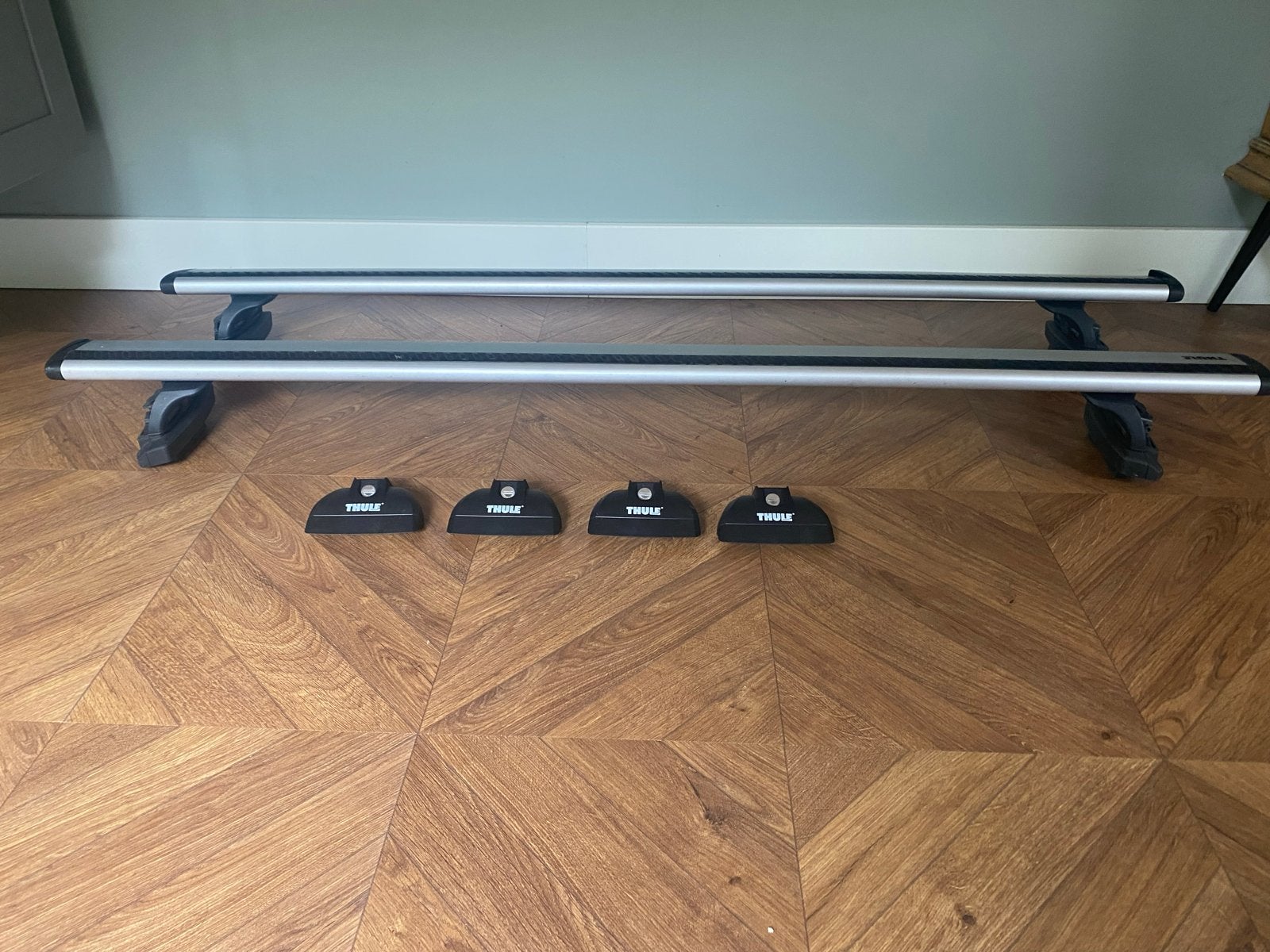 Thule dakdragers voor Citroën en Peugeot (XT Kit 3017), Auto diversen, Dakdragers, Ophalen, Gebruikt