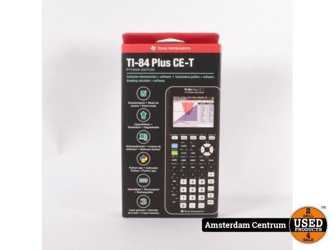 Texas Insruments ti-84 evo-t Rekenmachine  - Nieuw In Seal, Diversen, Schoolbenodigdheden, Texas Instruments, Nieuw, Support@texasinstruments.com