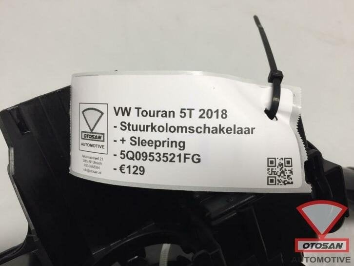 vw touran 5t stuurkolomschakelaar + sleepring 5q0953521fg, Auto-onderdelen, Gebruikt, Volkswagen, Volkswagen AG, Berliner Ring 2
38440  Wolfsburg, DE
