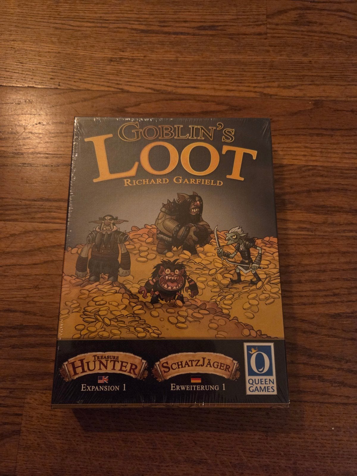 Goblin's Loot - uitbreiding Treasure Hunter bordspel NIEUW, Een of twee spelers, Ophalen of Verzenden, Nieuw, Queen Games