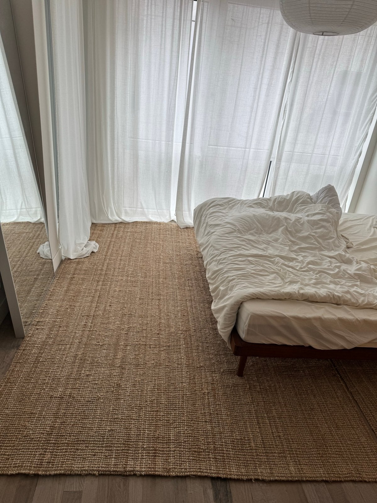 Ikea LOHALS Natuurlijk Vloerkleed - Zo goed als nieuw, Ophalen, Beige, Zo goed als nieuw, 200 cm of meer