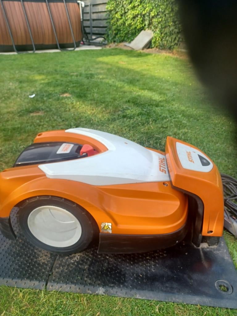 Stihl iMow Model 422, Tuin en Terras, Grasmaaiers, Gebruikt, Ophalen of Verzenden