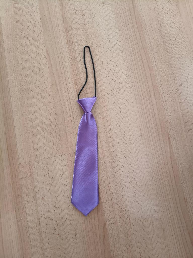 Paarse stropdas voor een kindje (zgan), Ophalen, Zo goed als nieuw, Meisje