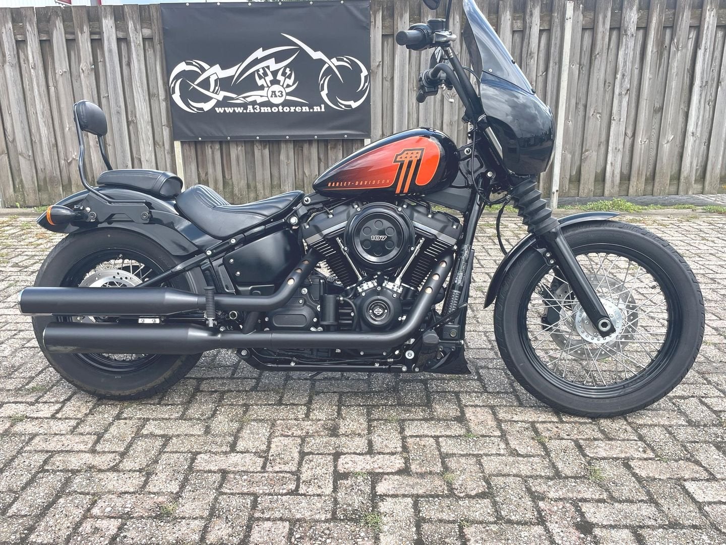 HARLEY-DAVIDSON STREET BOB FXBB (bj 2018), Motoren, Motoren | Harley-Davidson, 2 cilinders, Onbekend, Meer dan 35 kW, Onbekend