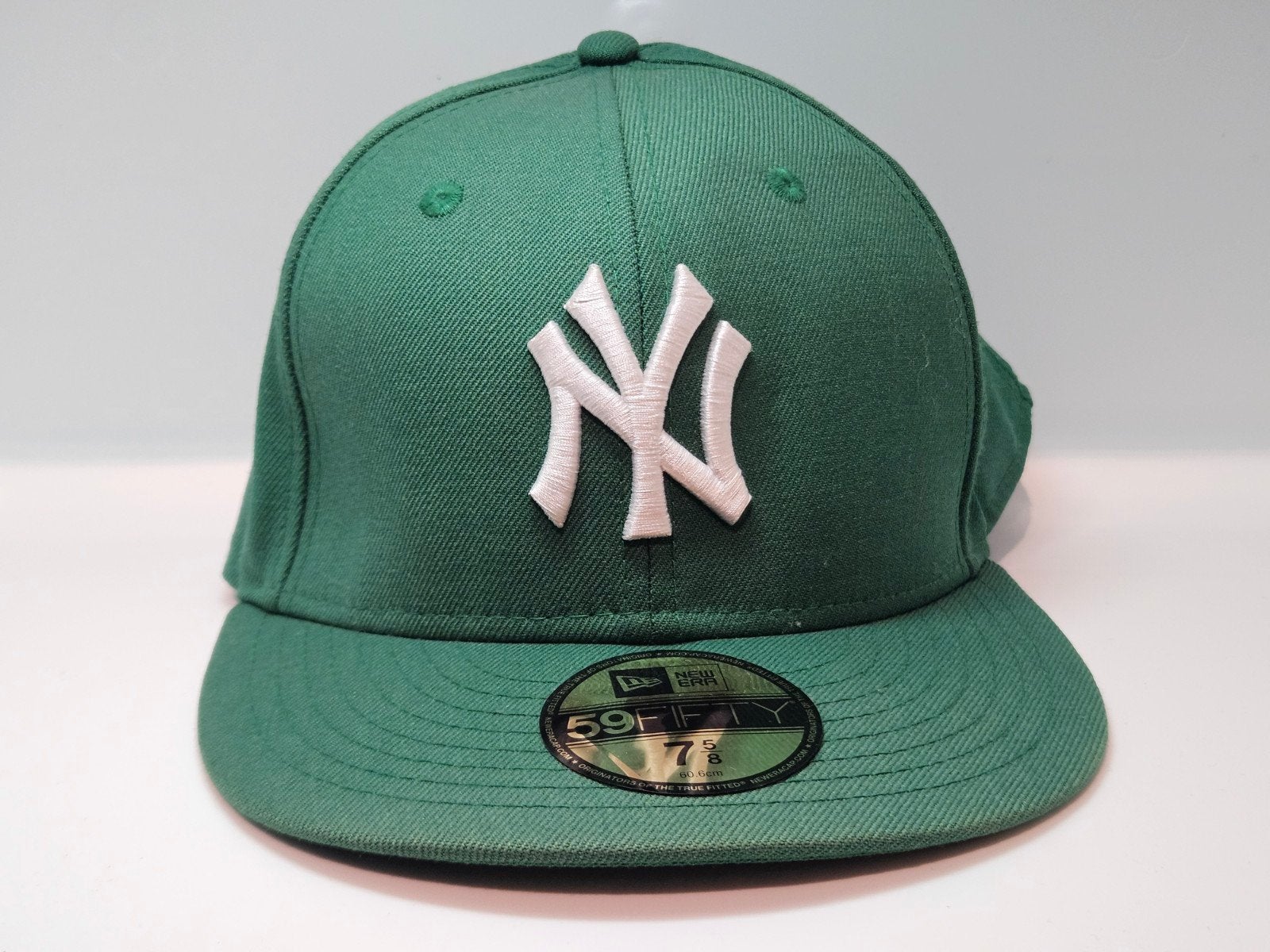 Vintage New Era NY Yankees baseball 59Fifty pet cap groen, 60 cm (XL, 7½ inch) of meer, Ophalen of Verzenden, Nvt, Nvt
