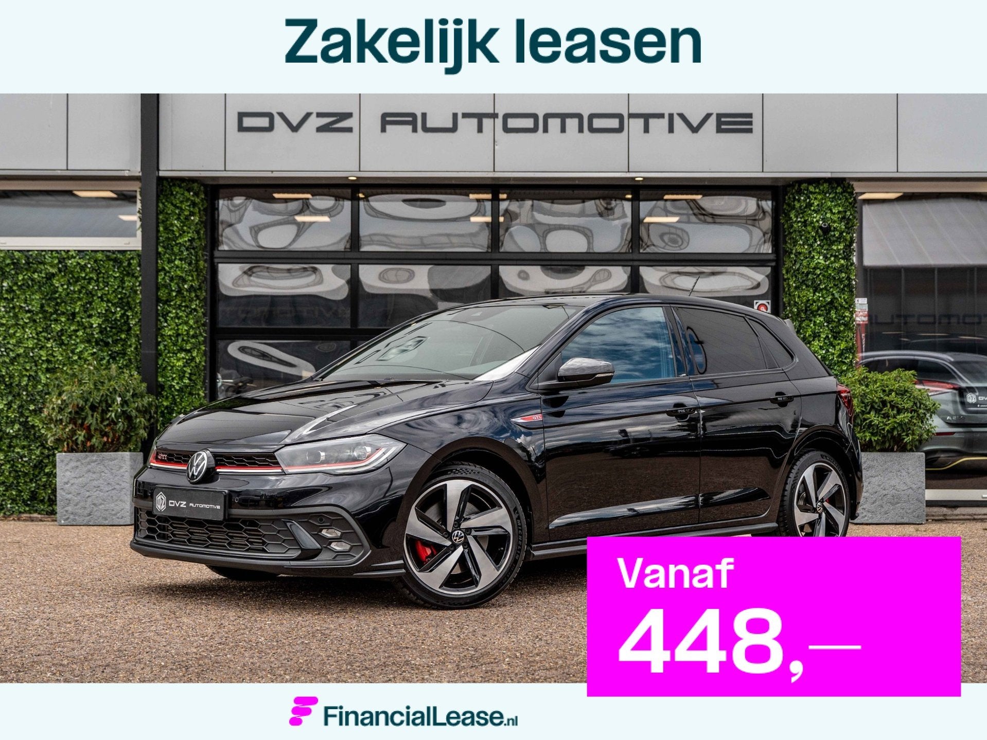 Volkswagen Polo 2.0 TSI 207PK DSG GTI | IQ Light | LED Mistl, Gebruikt, 4 cilinders, Zwart, Origineel Nederlands