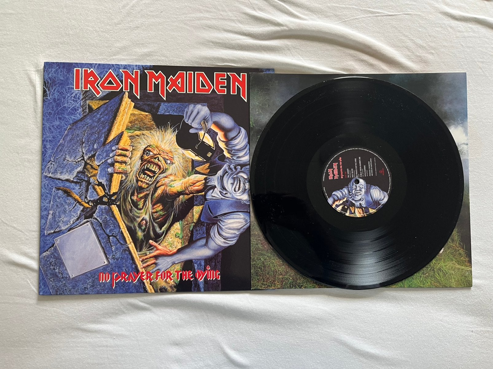 Iron Maiden Prayer Vinyl, Ophalen of Verzenden, Zo goed als nieuw