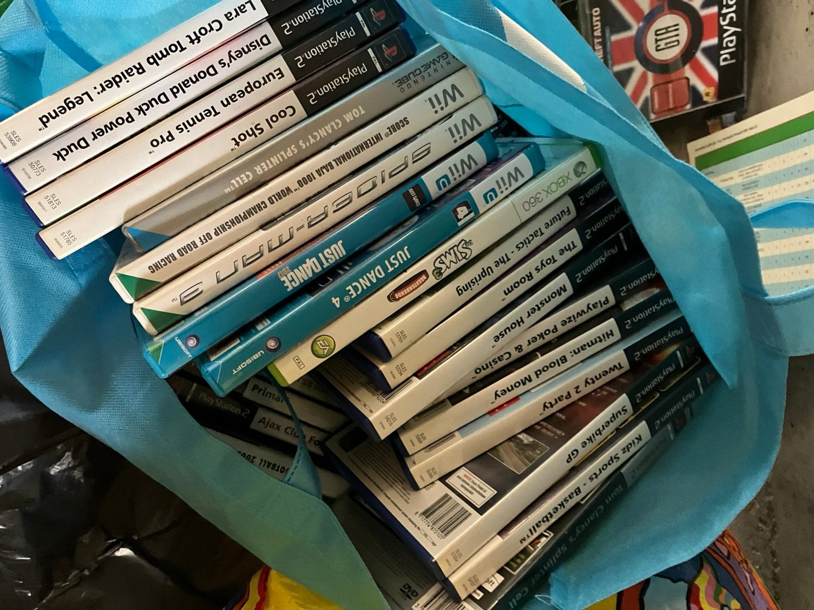 Grote partij spellen en accesoire., Overige genres, 1 speler, Ophalen of Verzenden, Zo goed als nieuw