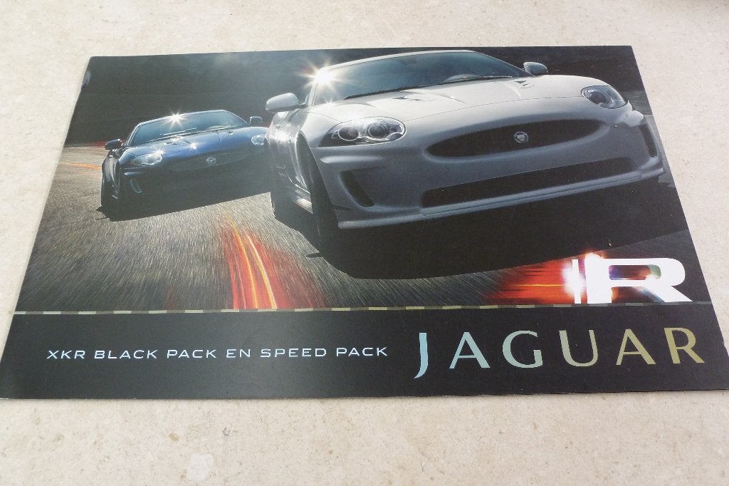 Jaguar XKR folder Nederlands, Ophalen of Verzenden, Zo goed als nieuw, Overige merken