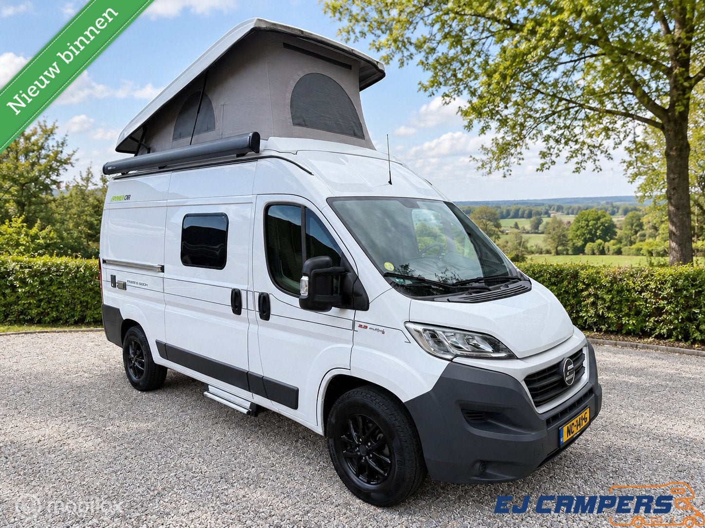 Hymer AYERS ROCK Hymer CAR / Hefdak / 4 Slaapplekken!, Caravans en Kamperen, Buscamper of Camperbus, Koelkast, Ringverwarming