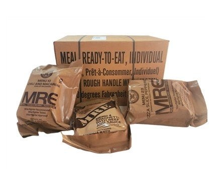 US MRE ( Meal-Ready-to-Eat), Verzenden