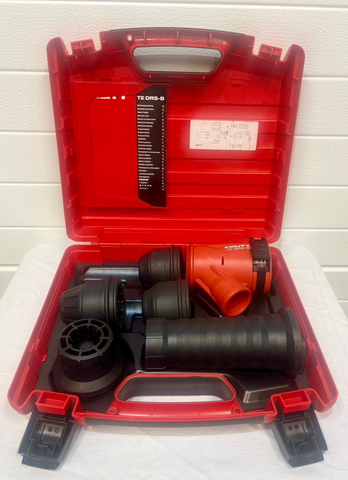 Hilti Stofafzuiging Set TE DRS-B Compleet zgan!, Ophalen of Verzenden, Zo goed als nieuw